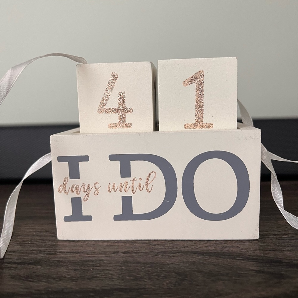 Wedding count down